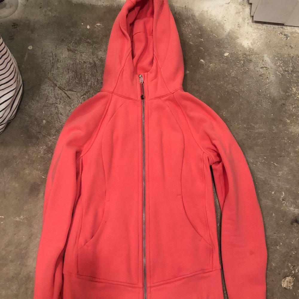 Lululemon Pink Scuba Hoodie size 6